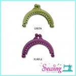 FRAME - ROUND-PLASTIC-8CM (GREEN, ORANGE & PURPLE)